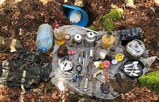 Amanoslar’da PKK’ya ait sığınak bulundu