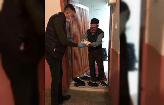 Amasya’da İsmail dedenin dişleri evine geldi