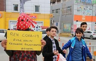 Amatör Tiyatrocu Dünya Tiyatrolar Gününde korona...