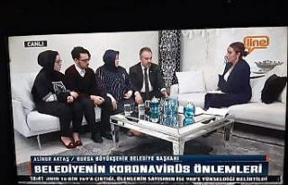 Ana haber bülteni başkanın evinden sunuldu