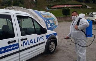 Antalya’da ’Araç dezenfekte noktası’