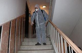 Apartman ve özel işyerlerine dezenfekte