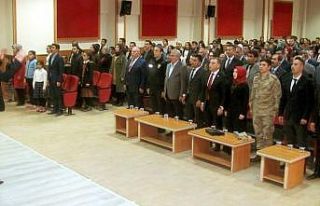 Araban’da İstiklal Marşının kabulü programı...