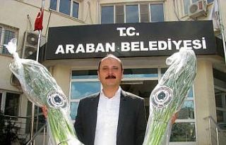 Araban’dan Vali Gül ve Şahin’e Araban sarımsağı