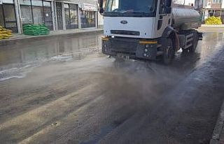 Aslanapa’da sanayi sitesi dezenfekte edildi