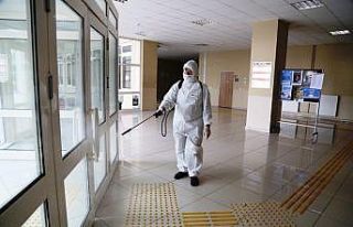 ASÜ’de sterilizasyon tedbirleri titizlikle uygulanıyor