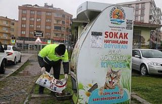 Atakum’da can dostlar aç kalmayacak
