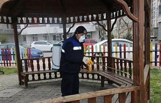 Atakum’da korona virüsüne karşı hijyen önlemi