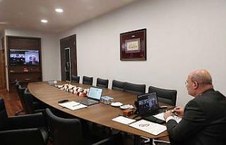 ATO’nun video konferanslı toplantıda ekonomik...