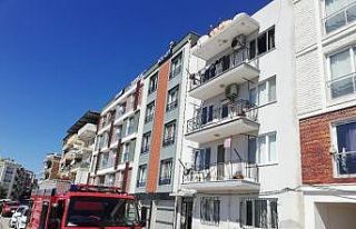 Aydın’da ev yangını