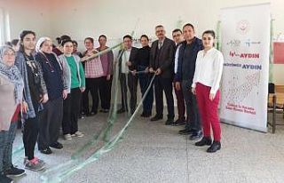 Aydınlı kadınlar balık ağı örmeyi öğrenecek