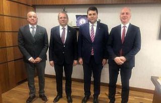 Ayvalık Belediye Başkanı Ergin, başkentten müjdeli...