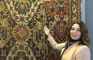 Azerbaycan’ın eski ve nadir halıları sergilendi
