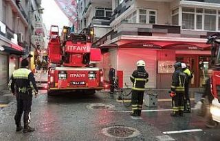 Bacadan çıkan duman itfaiyeyi alarma geçirdi