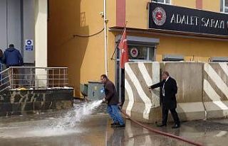 Bahçesaray Belediyesinden dezenfekte çalışması