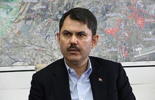 Bakan Kurum: "6 aya kadar konutları teslim eder...