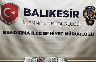 Bandırma’da sahte para operasyonu