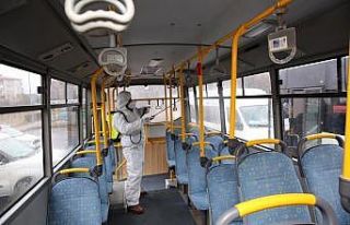 Bartın’da toplu taşımada tedbirler artırıldı