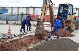Başiskele Belediyesi yolları ve kaldırımları...
