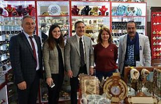 Başkan Ataç esnaf ziyaretlerini sürdürüyor