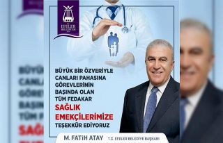 Başkan Atay’dan sağlık emekçilerine teşekkür