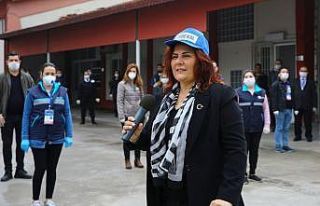 Başkan Çerçioğlu’ndan personeline moral ziyareti