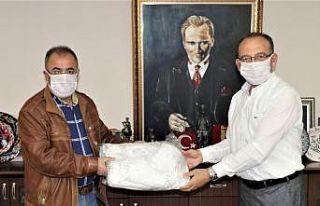 Başkan Çetin Akın’dan meslek odalarına maske...