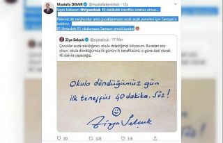 Başkan Demir’den Bakan Selçuk’a ‘simitli’...