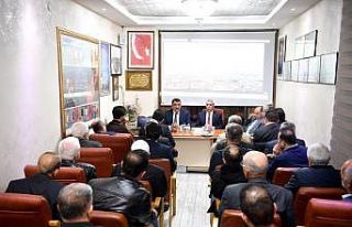 Başkan Gürkan, Ocakbaşı Sohbetlerine katıldı