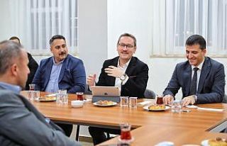 Başkan Kartoğlu, Bahçekentli yöneticilerle buluştu