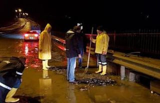 Başkan Kılınç’tan yağış denetimi