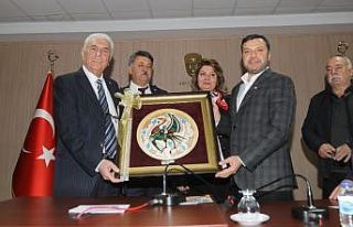 Başkan Kocaispir, Kıbrıslı muhtarları ağırladı