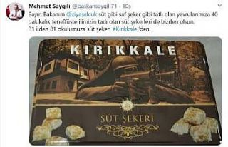 Başkan Saygılı’dan 81 ile 81 Süt Şekeri