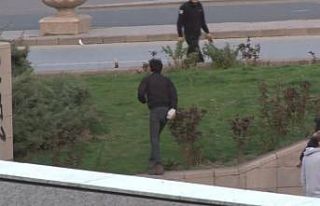 Başkent’te liselilerden taşlı sopalı laf atma...