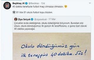 Beşiktaş, 81 ilde 81 okula futbol topu verecek