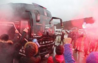 Beşiktaş kafilesi yola çıktı