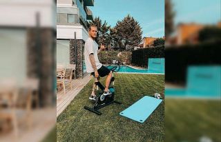 Beşiktaş’ta futbolcular bireysel çalışmalar...