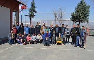 Besni’de Engelliler Derneğinden özel okula ziyaret