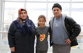 Beykoz’da 11 yıl sonra ilk kez net duyan Havva’nın...