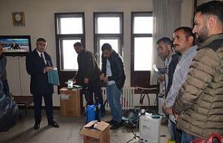 Beytüşşebap’ta korona virüs önlemi