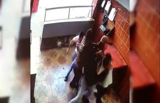 Bıçaklı cinayet kamerada