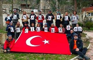 BİDOS’dan şehitler için 14 kilometrelik yürüyüş