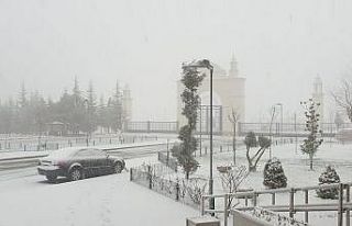 Bilecik’e yağan mart karı kışı aratmadı