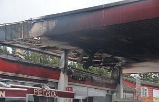 Bilecik’teki akaryakıt istasyonu yangını