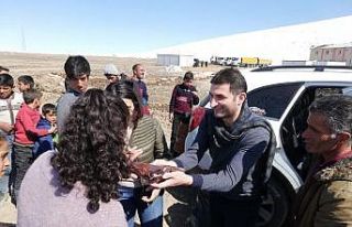 Bilgi Denizi’nden depremzede çocuklara ziyaret