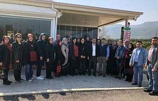 Bilgili kadınlarla kahvaltıda buluştu