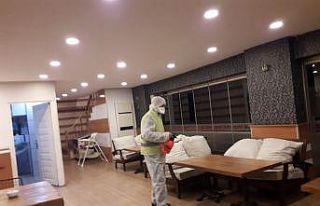 Boyabat’ta dezenfekte seferberliği