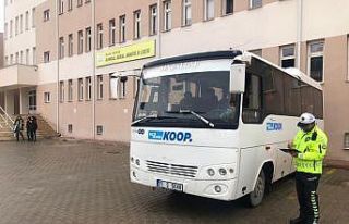 Bozüyük’te öğrenci servisleri denetim altında
