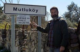 Bu köye korona virüsün girmesi yasak