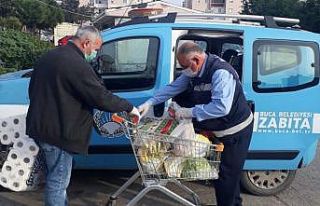 Buca’da ihtiyaç sahiplerine ve 65 yaş üstüne...